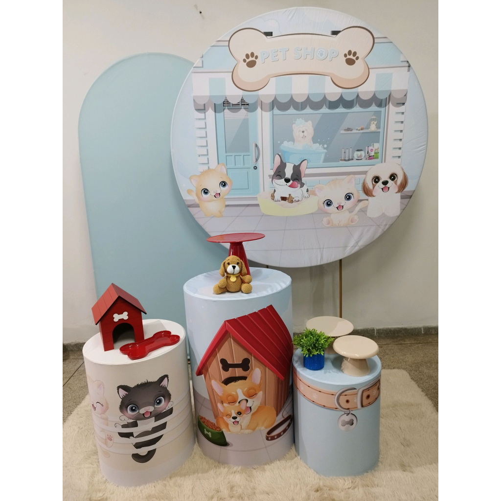 Kit Pets - Pegue e Monte Tesouro Encantando