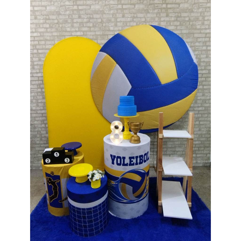 Kit Voleibol - Pegue e Monte Tesouro Encantando