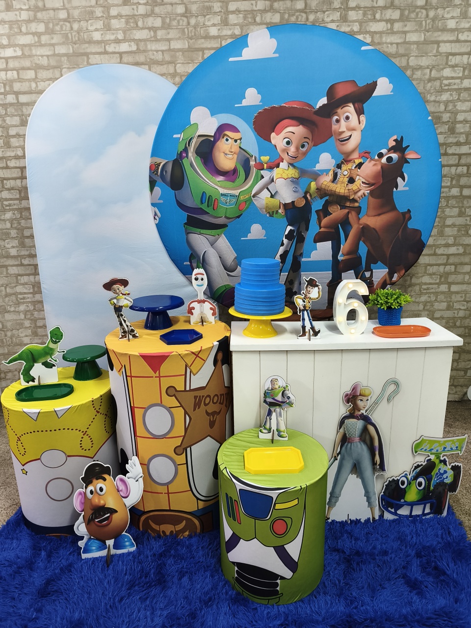 Kit Toy Story - Pegue e Monte Tesouro Encantando