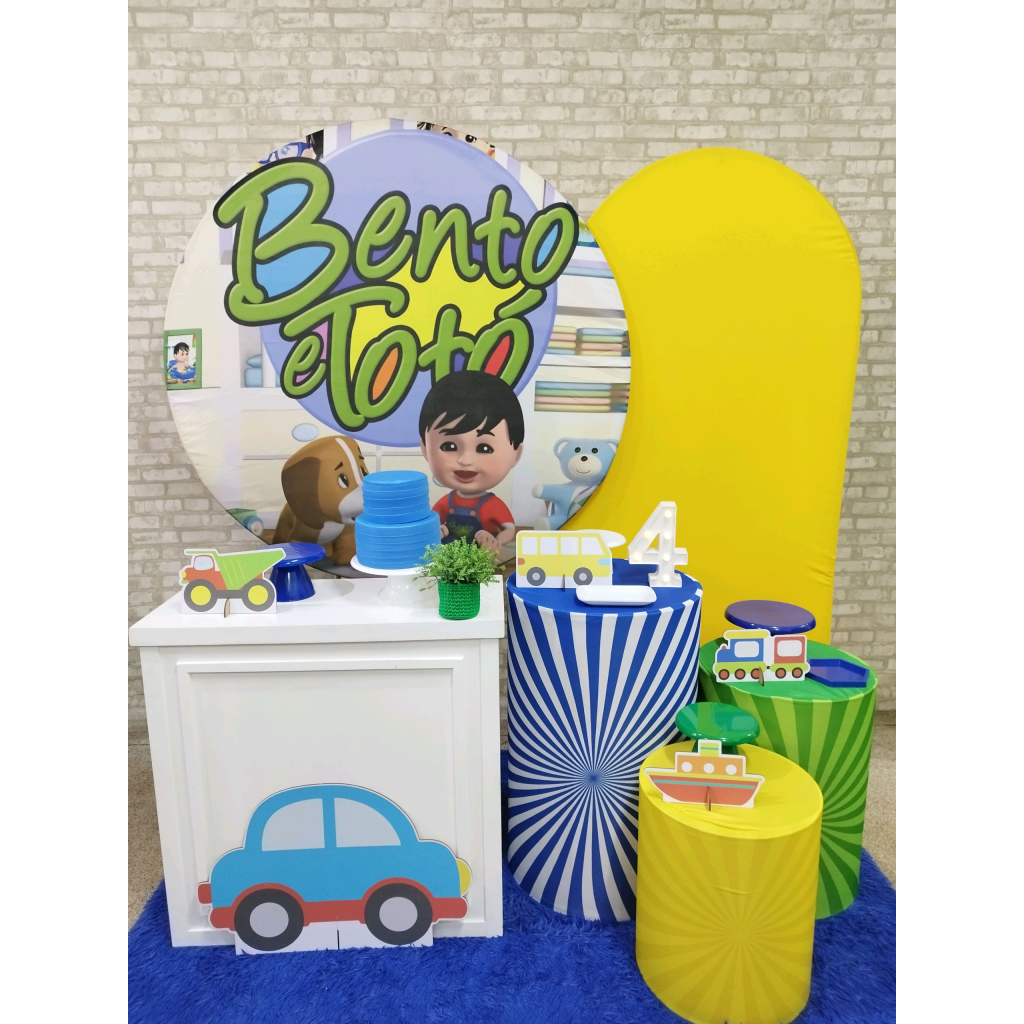 Kit Bento E Totó - Pegue e Monte Tesouro Encantando