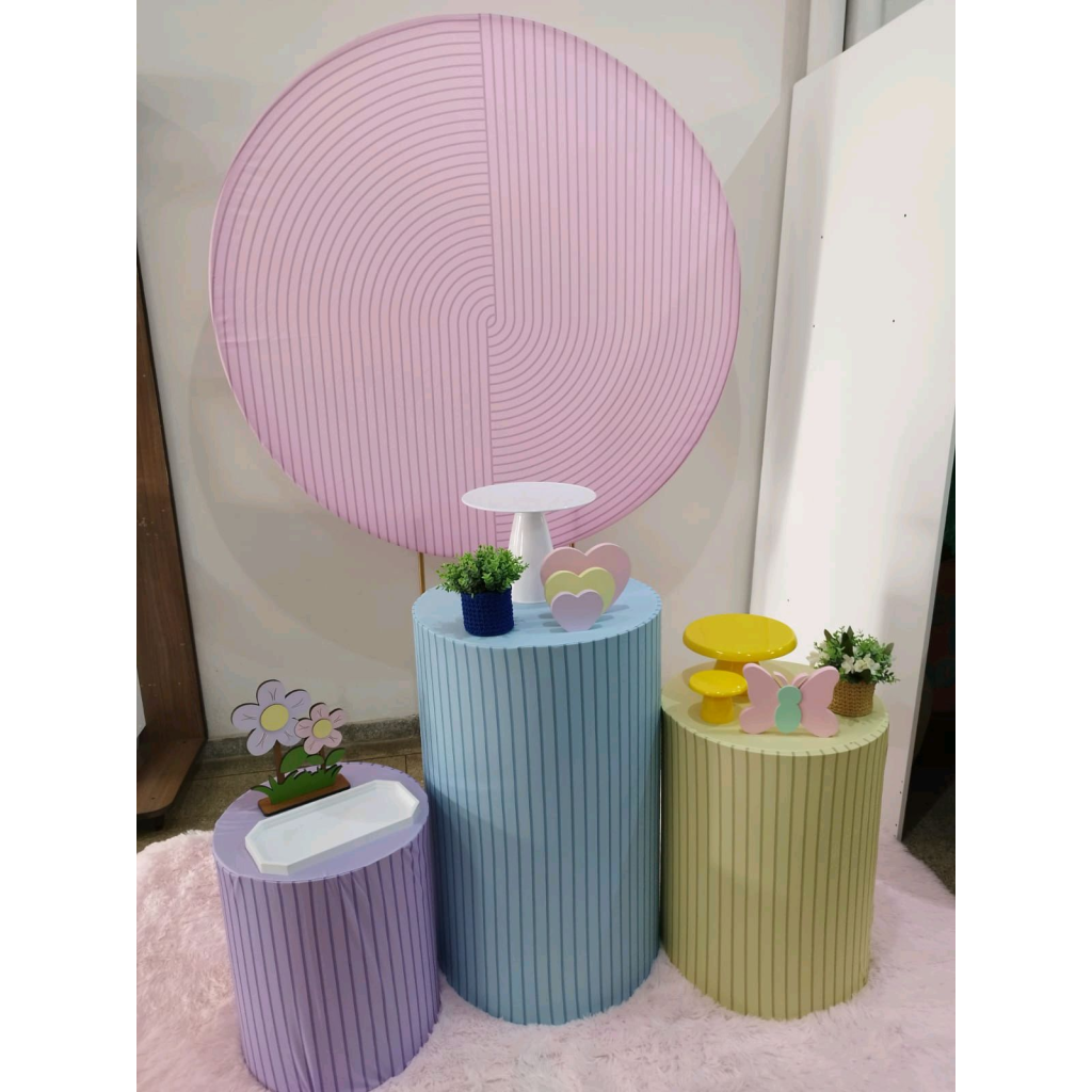 Kit Cores Candy Pastel - Pegue e Monte Tesouro Encantando