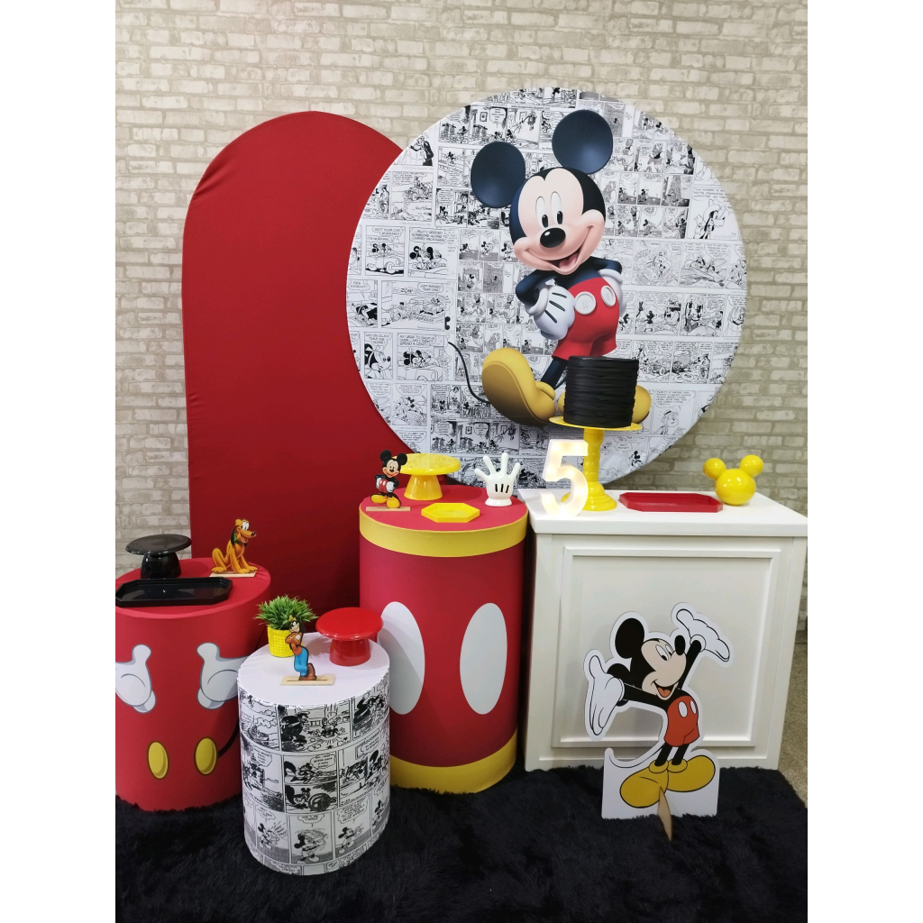 Kit Mickey - Pegue e Monte Tesouro Encantando