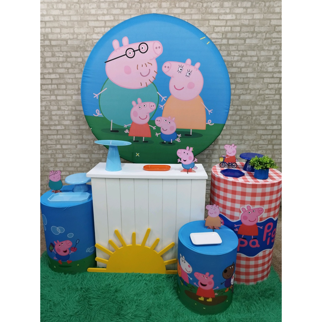 Kit Peppa Pig - Pegue e Monte Tesouro Encantando