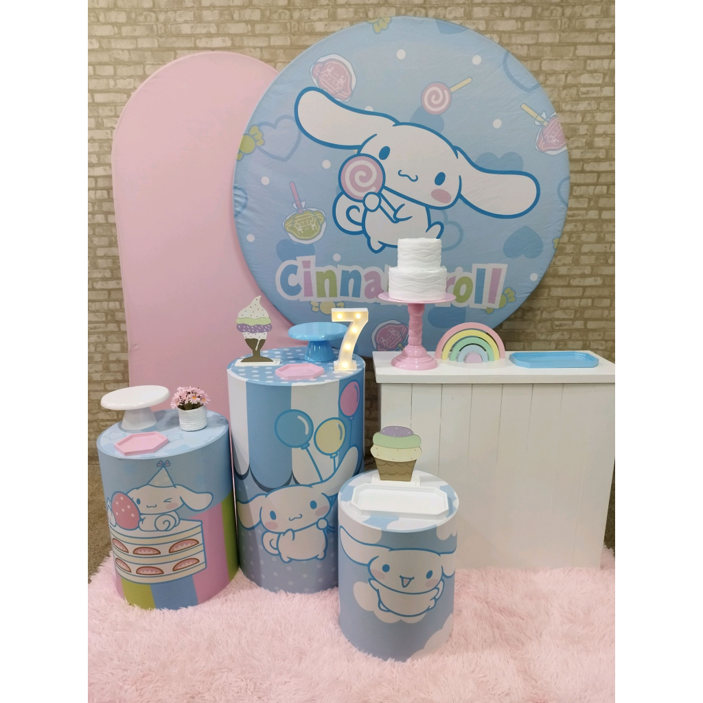 Kit Cinnamoroll - Pegue e Monte Tesouro Encantando