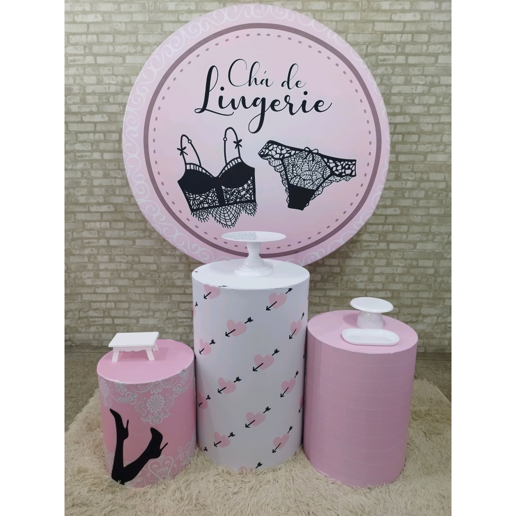 Kit Chá de Lingerie - Pegue e Monte Tesouro Encantando