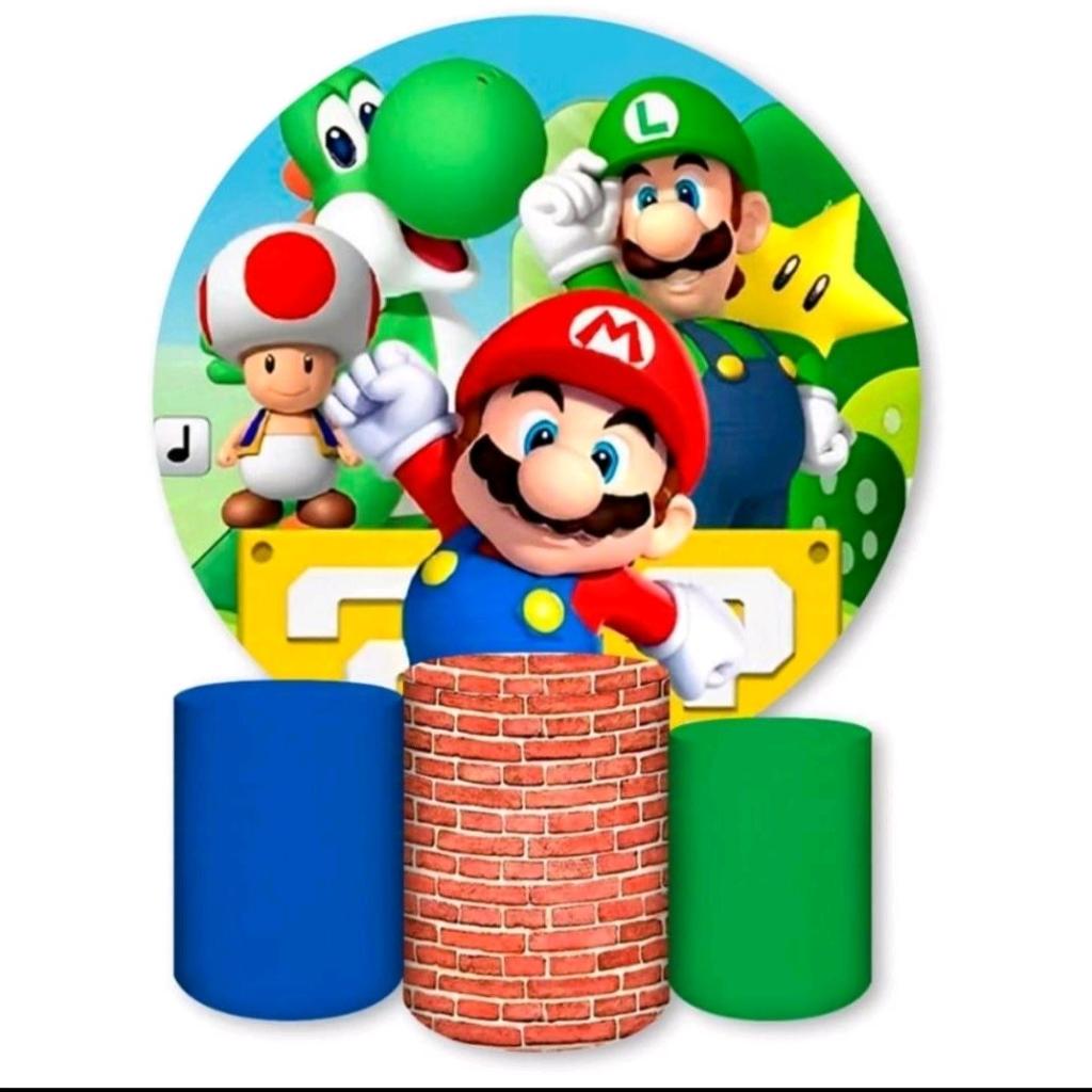 Kit Super Mario Bross - Pegue e Monte Tesouro Encantando