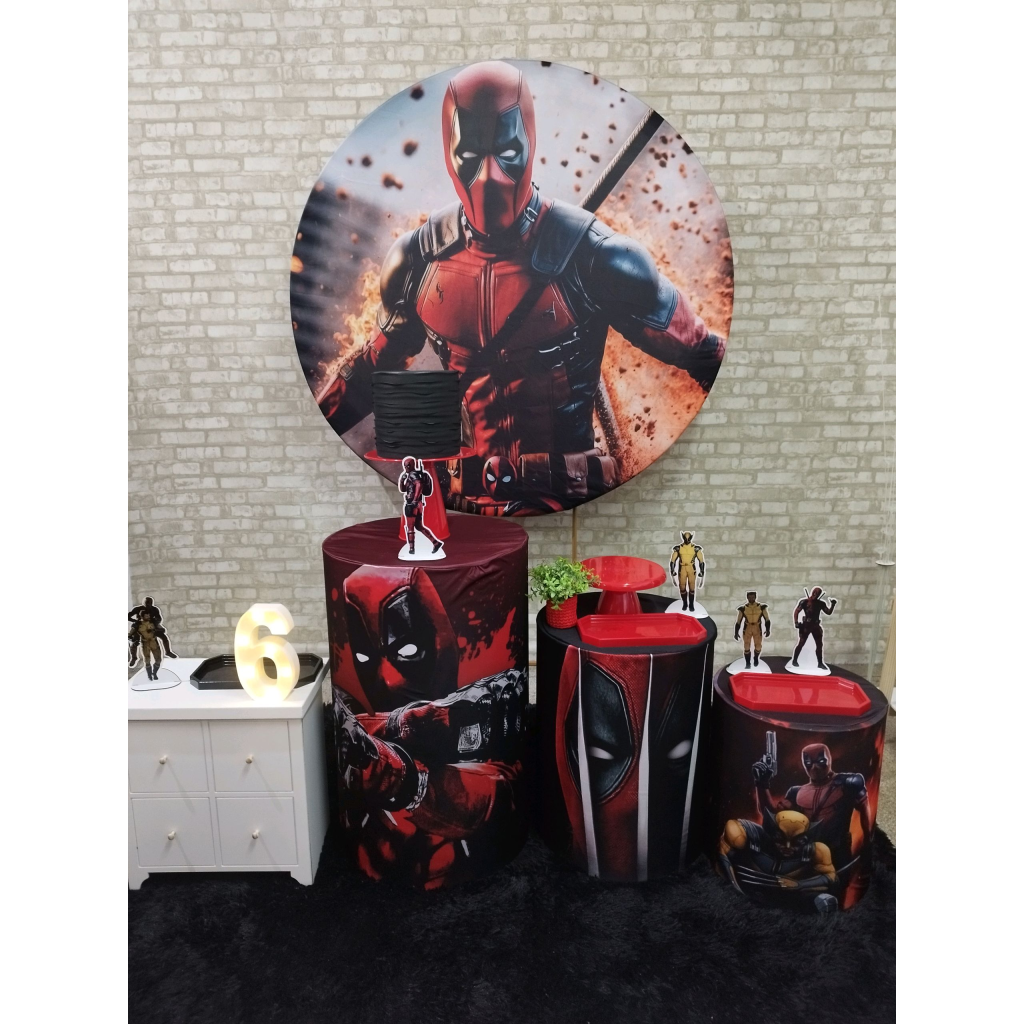 Kit Deadpool - Pegue e Monte Tesouro Encantando
