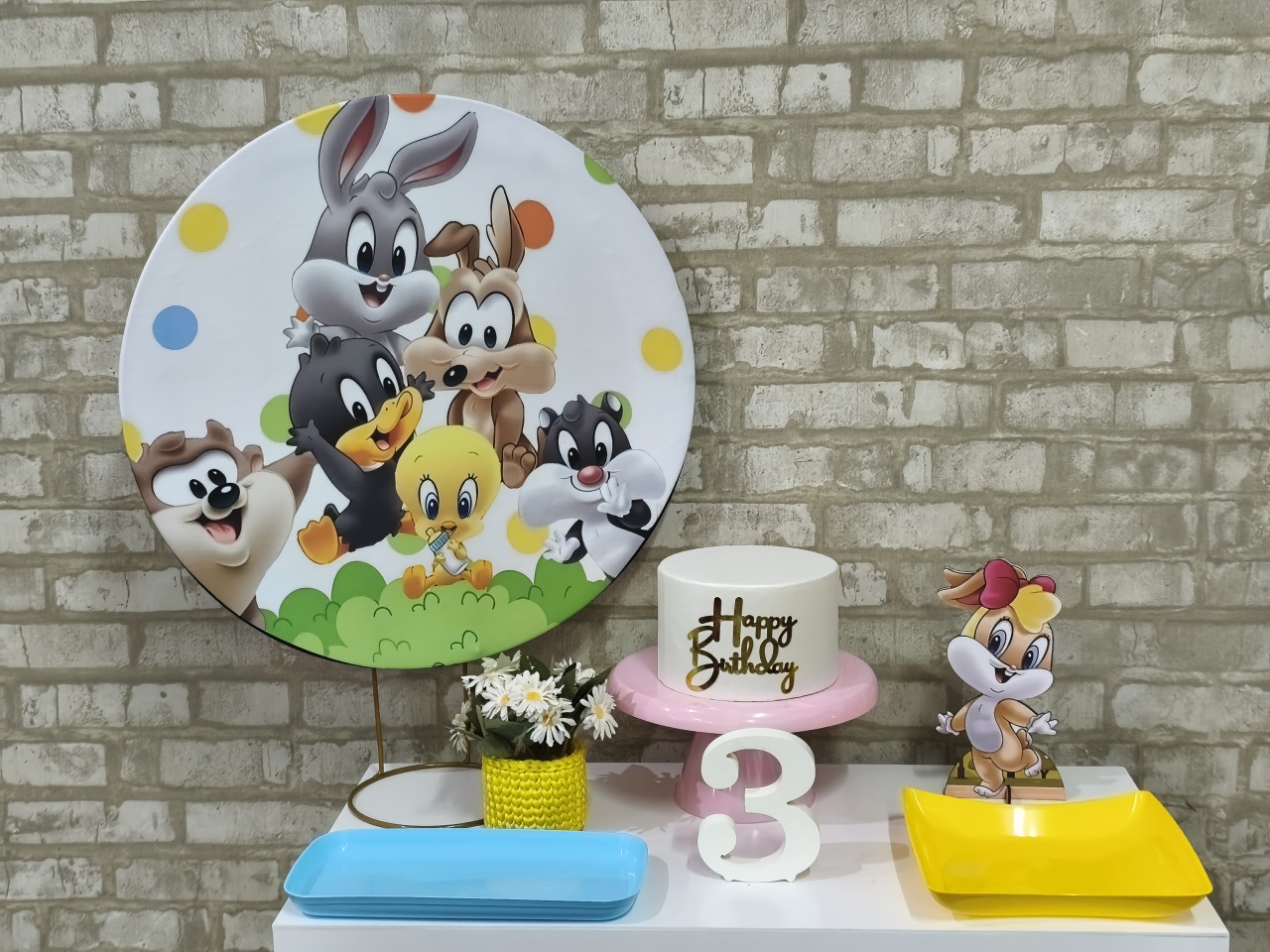 Mini Kit Looney Tunes - Pegue e Monte Tesouro Encantado