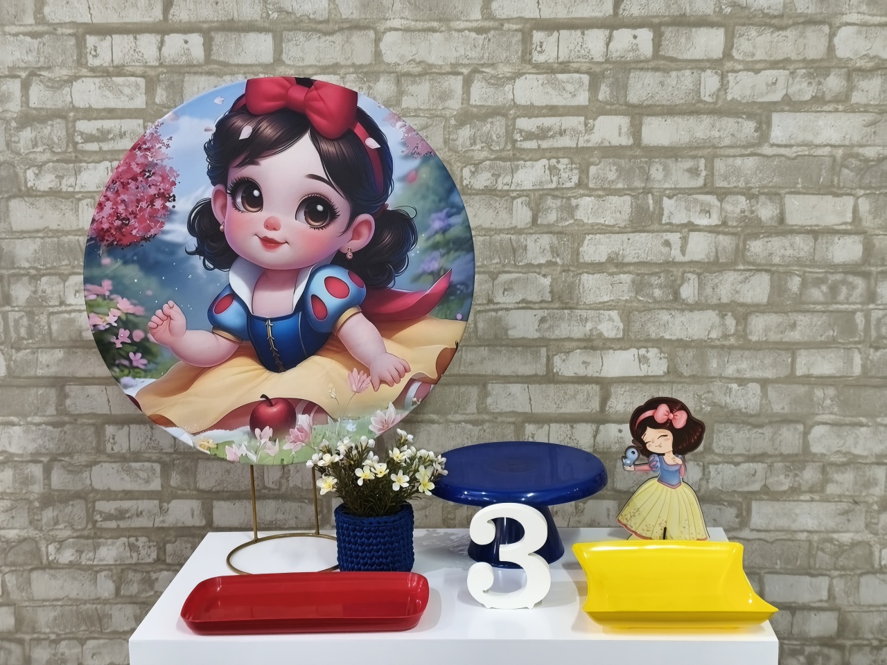 Mini Kit Branca de Neve - Pegue e Monte Tesouro Encantado