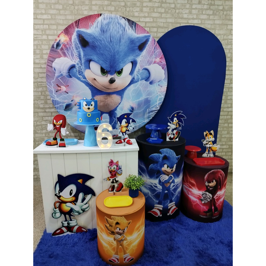 Kit Sonic - Pegue e Monte Tesouro Encantando