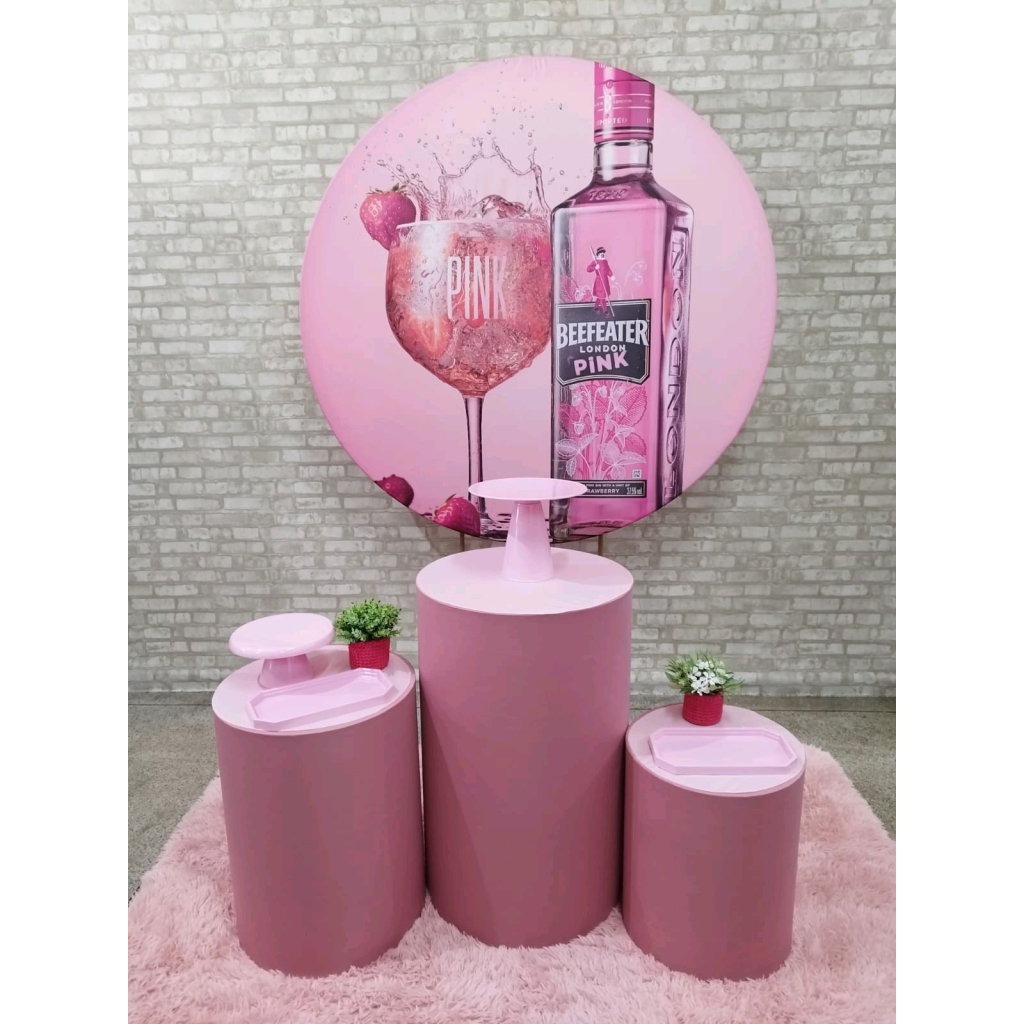 Kit Boteco Gin Rosa - Pegue e Monte Tesouro Encantando