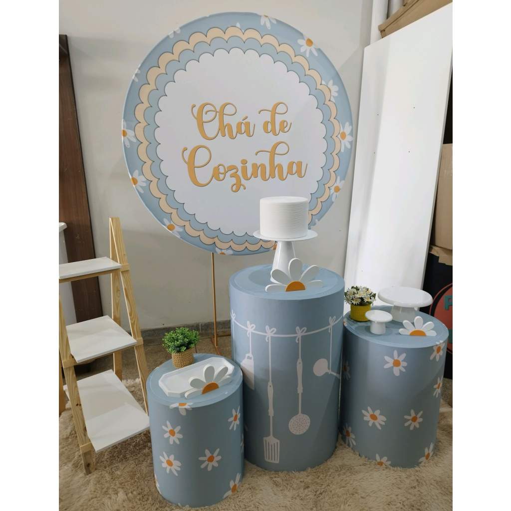 Cha de Cozinha - Pegue e Monte Tesouro Encantando