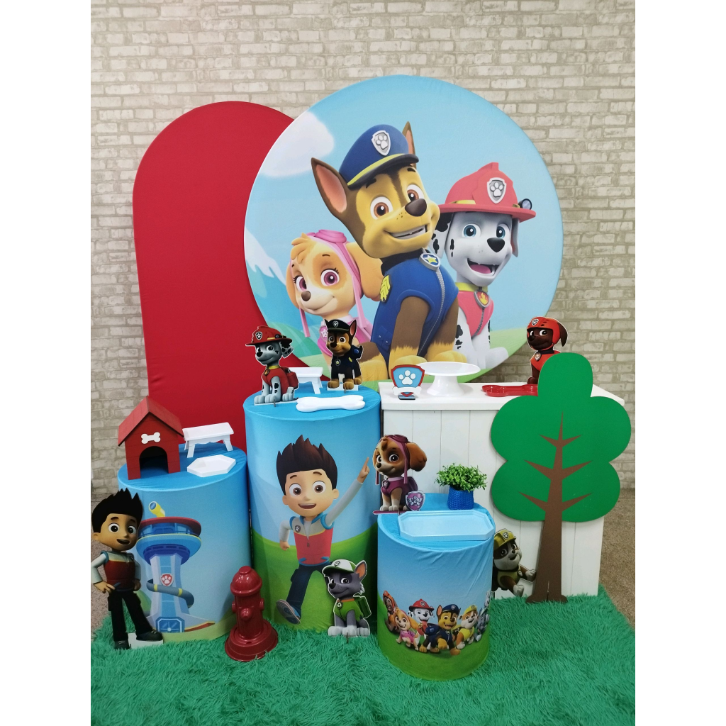 Kit Patrulha Canina - Pegue e Monte Tesouro Encantando