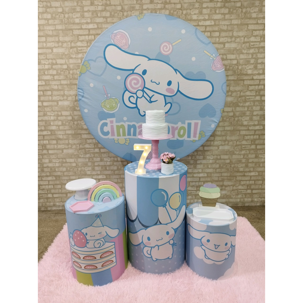 Kit Cinnamoroll - Pegue e Monte Tesouro Encantando