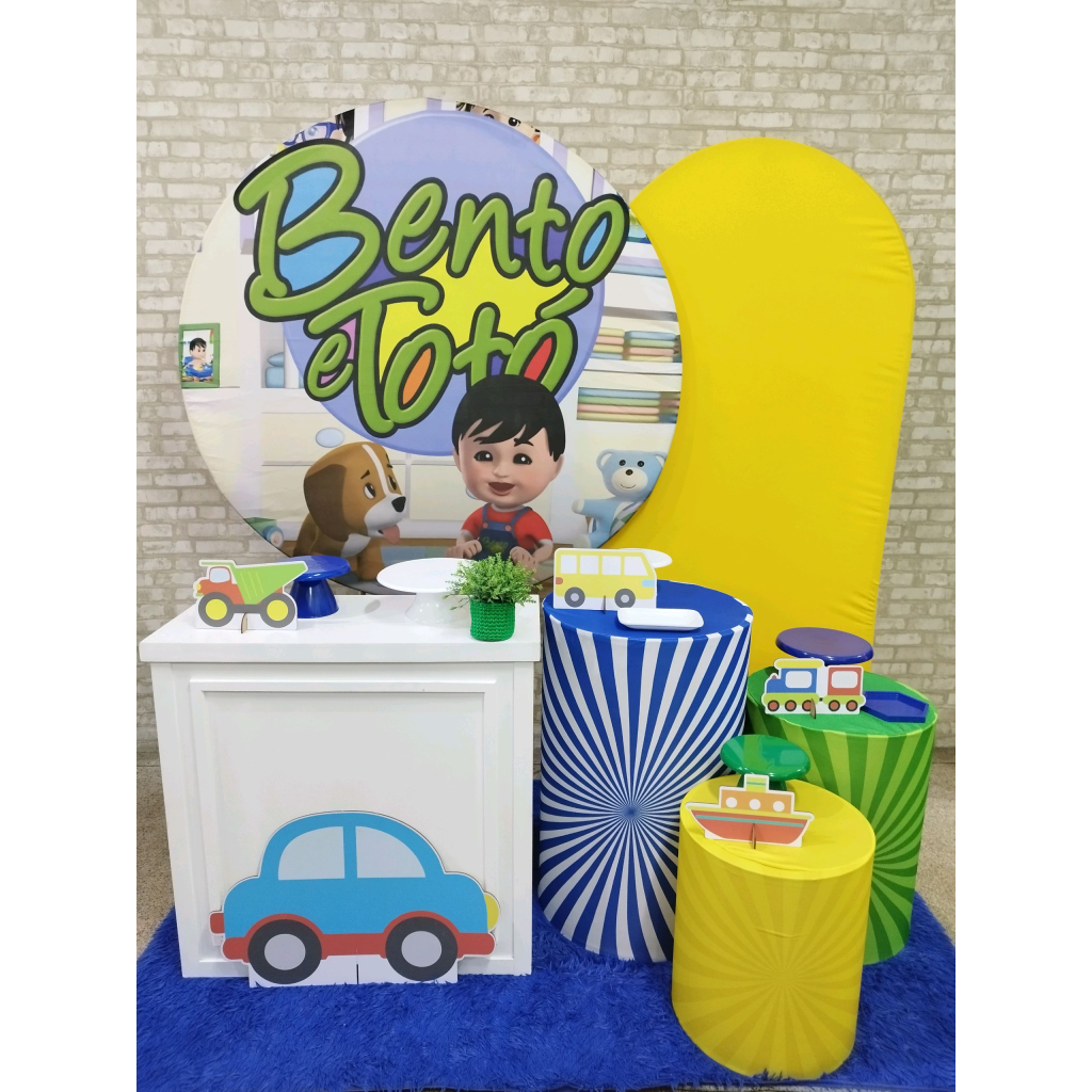 Kit Bento E Totó - Pegue e Monte Tesouro Encantando