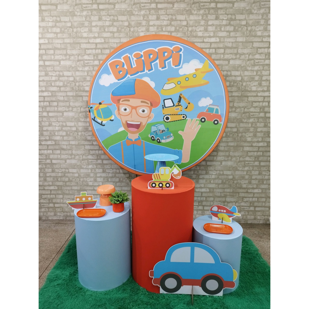 Kit Blippi - Pegue e Monte Tesouro Encantando