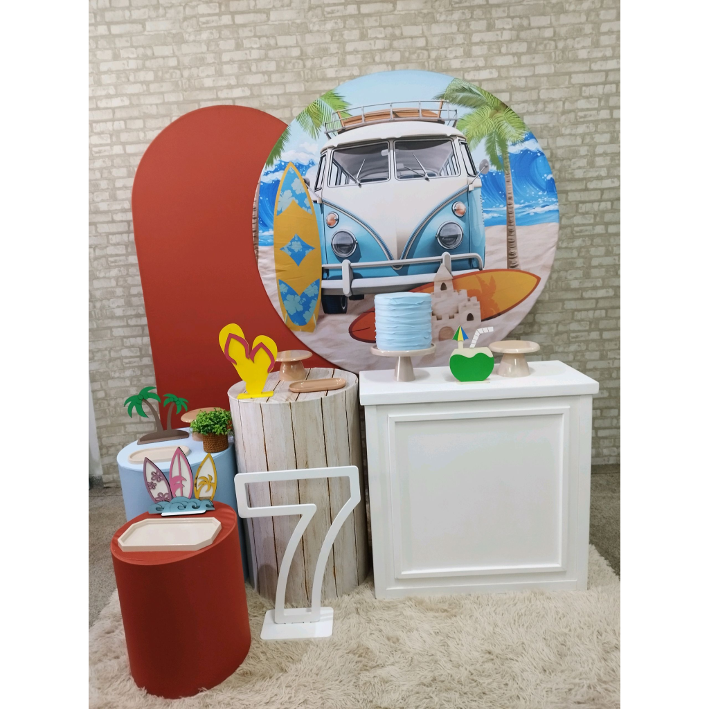 Kit Kombi Praia - Pegue e Monte Tesouro Encantando