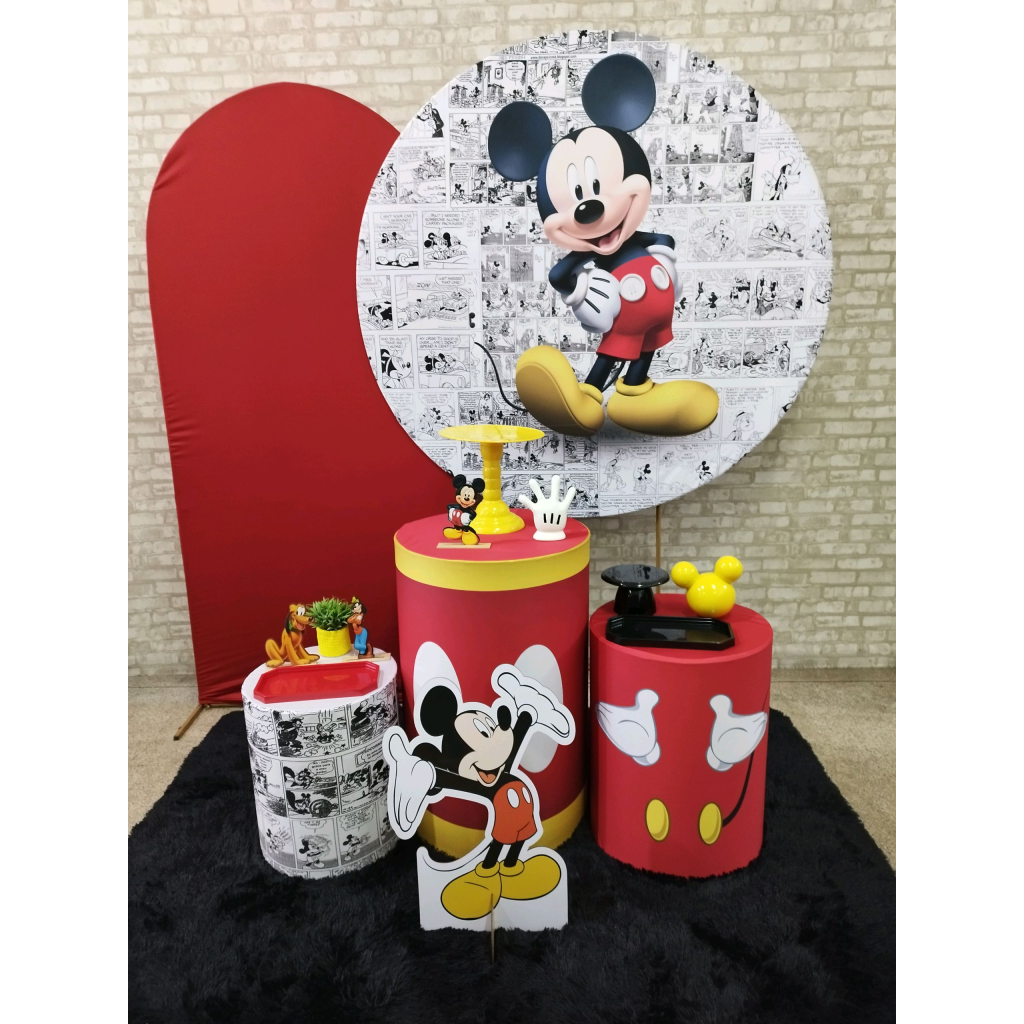 Kit Mickey - Pegue e Monte Tesouro Encantando
