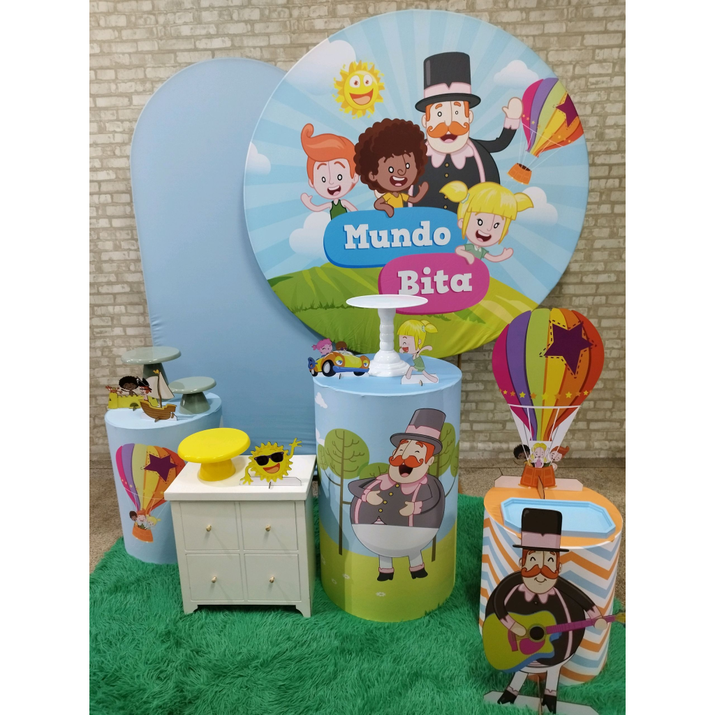 Kit Mundo Bita - Pegue e Monte Tesouro Encantando
