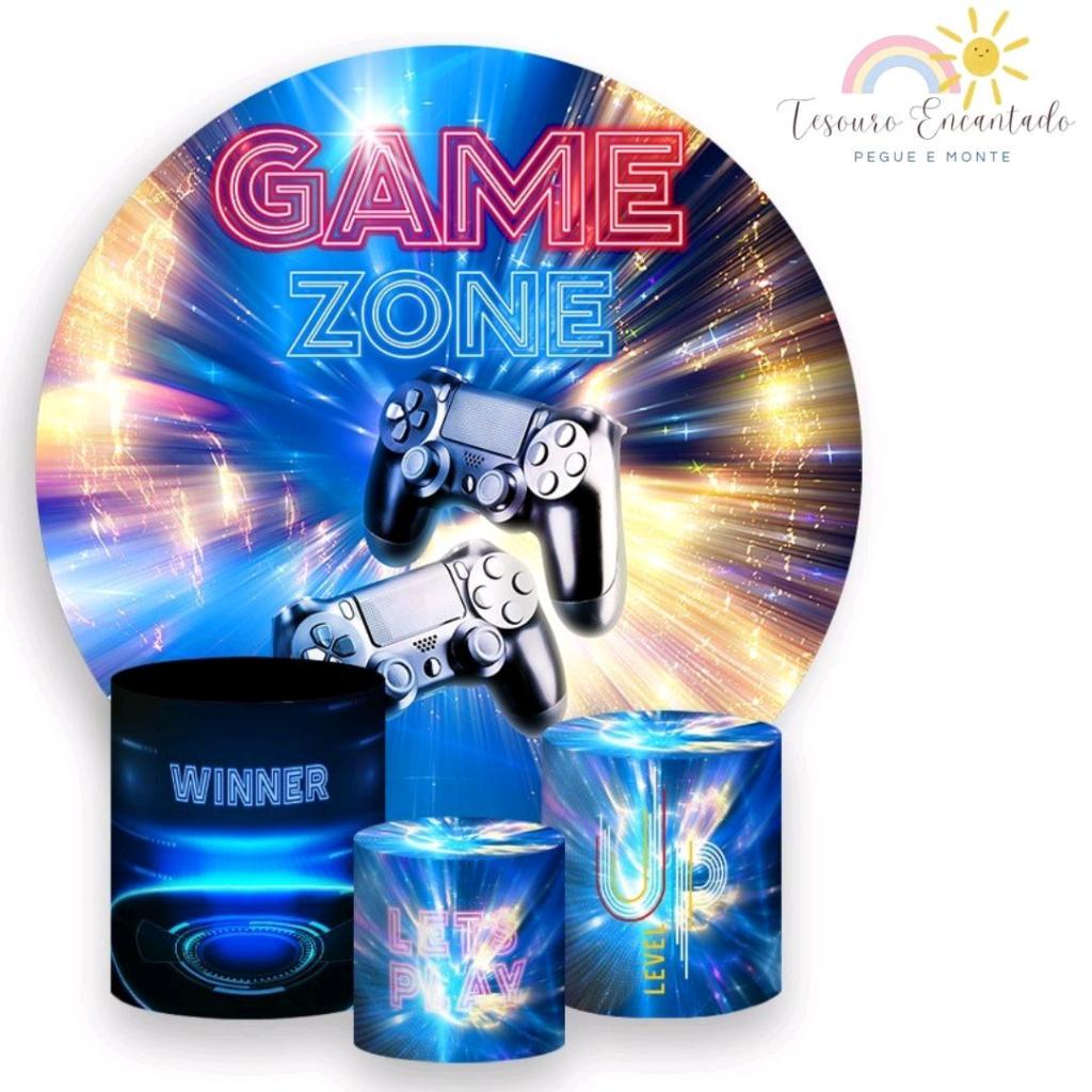 Kit Video Game - Pegue e Monte Tesouro Encantando