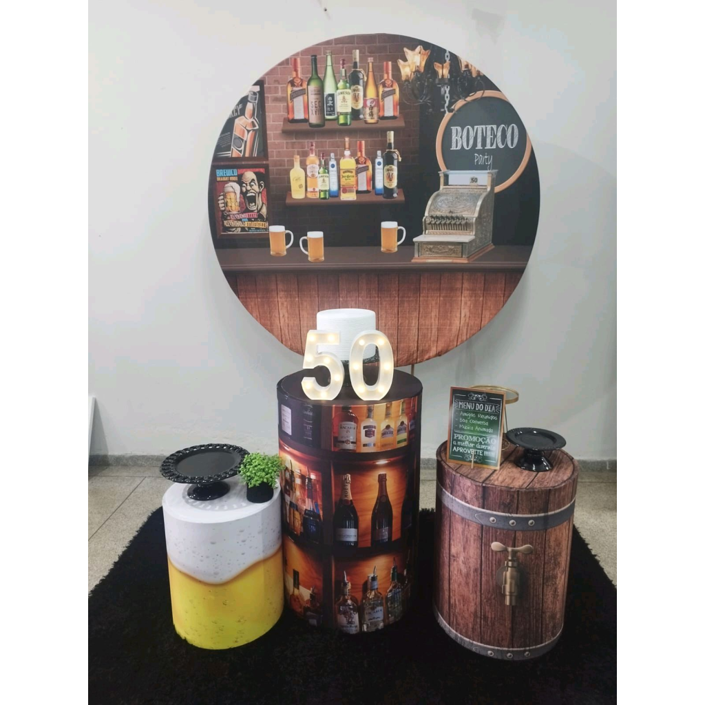 Kit Boteco - Pegue e Monte Tesouro Encantando
