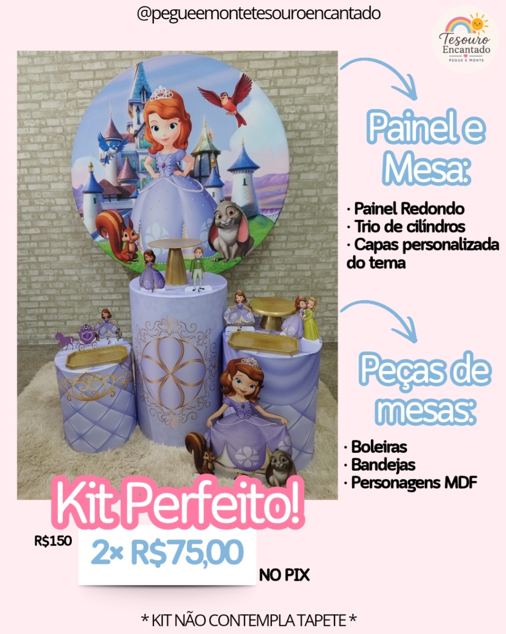 Kit Perfeito - Pegue e Monte Tesouro Encantado