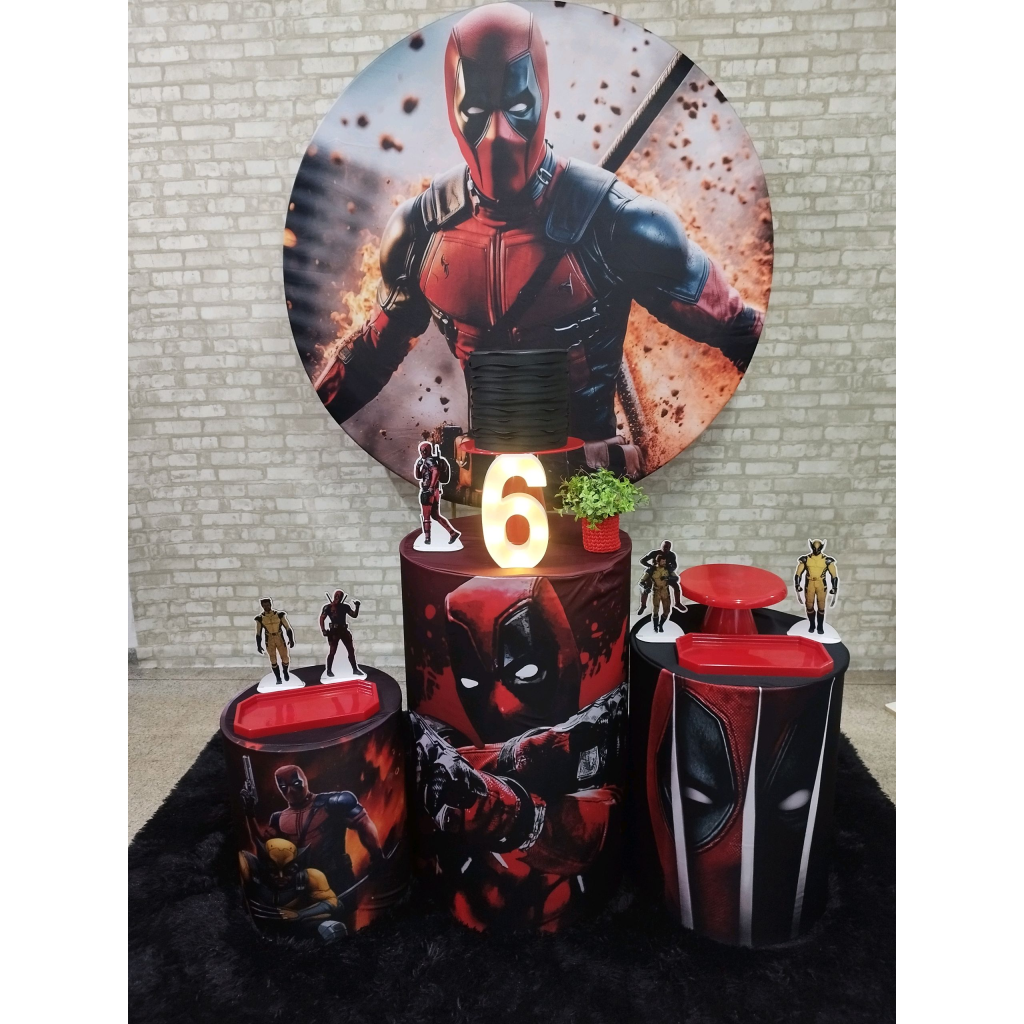 Kit Deadpool - Pegue e Monte Tesouro Encantando