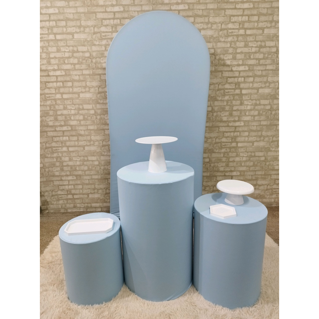 Kit Azul Pastel - Pegue e Monte Tesouro Encantando