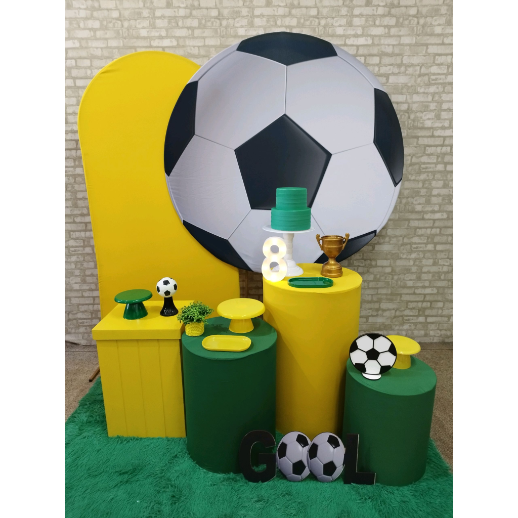 Kit 1 Futebol Brasil Copa - Pegue e Monte Tesouro Encantando