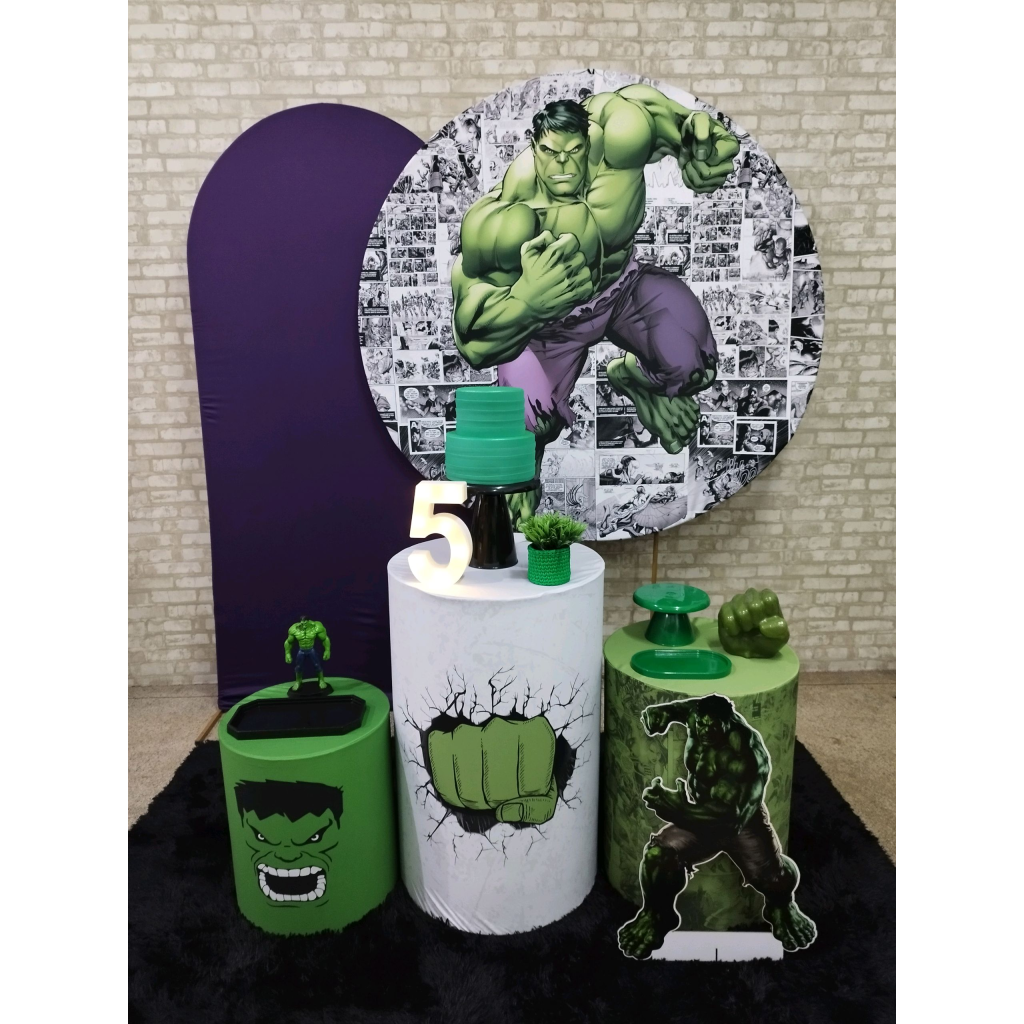Kit Hulk - Pegue e Monte Tesouro Encantando