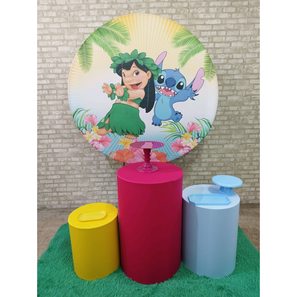 Kit Lilo E Stitch - Pegue e Monte Tesouro Encantando