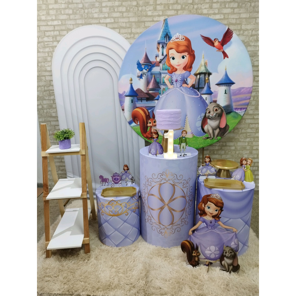 Kit Princesinha Sofia - Pegue e Monte Tesouro Encantando