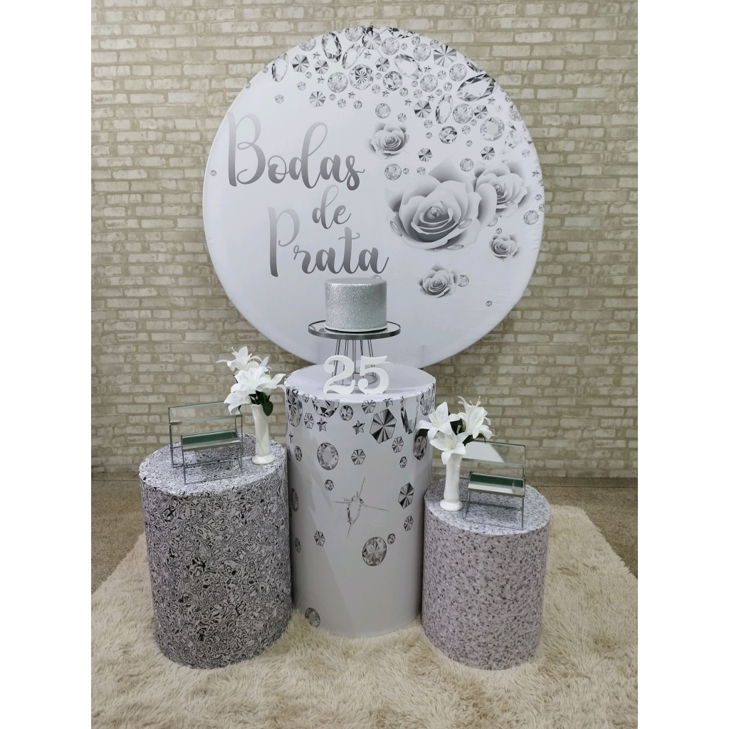 Kit Bodas de Prata - Pegue e Monte Tesouro Encantando