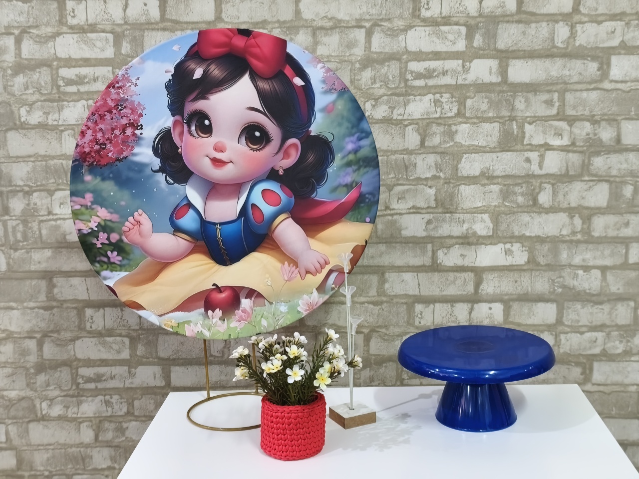 Mini Kit Branca de Neve - Pegue e Monte Tesouro Encantado