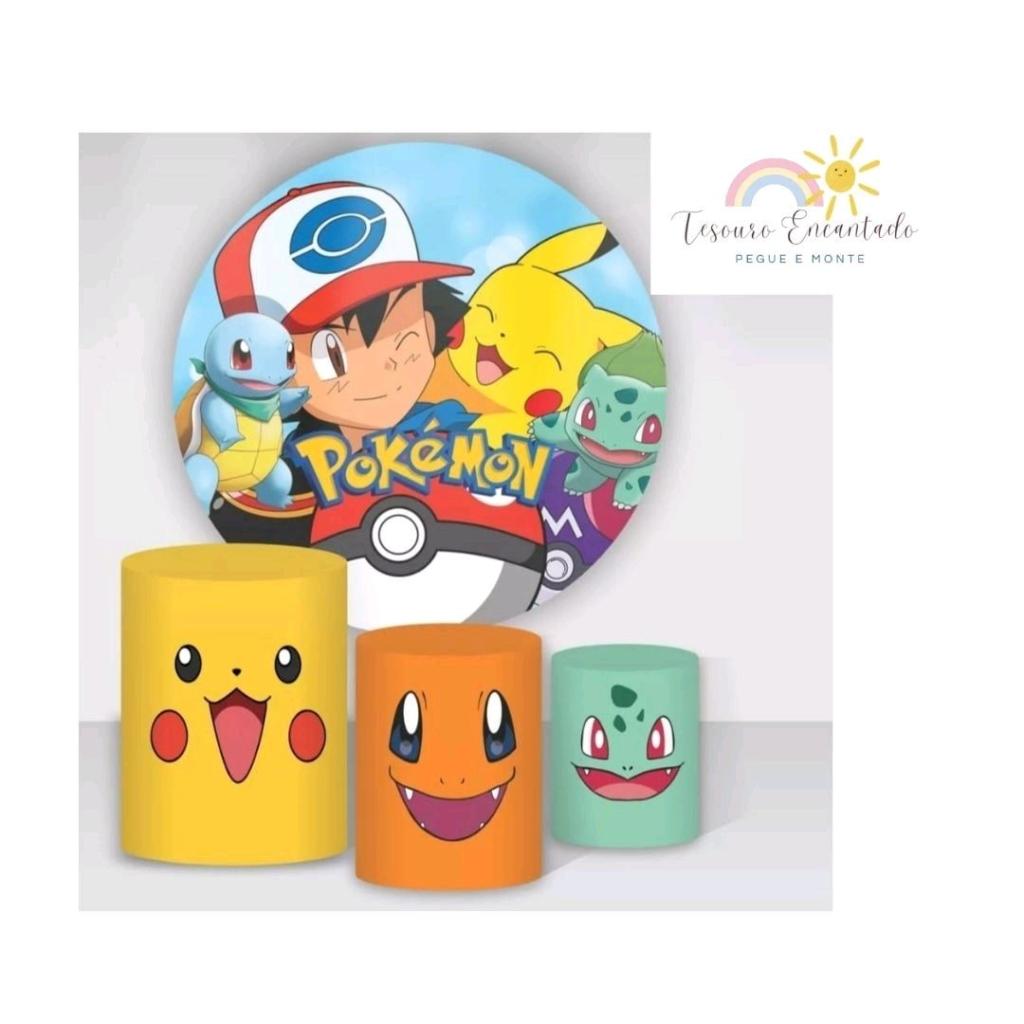 Kit Pokemon - Pegue e Monte Tesouro Encantando