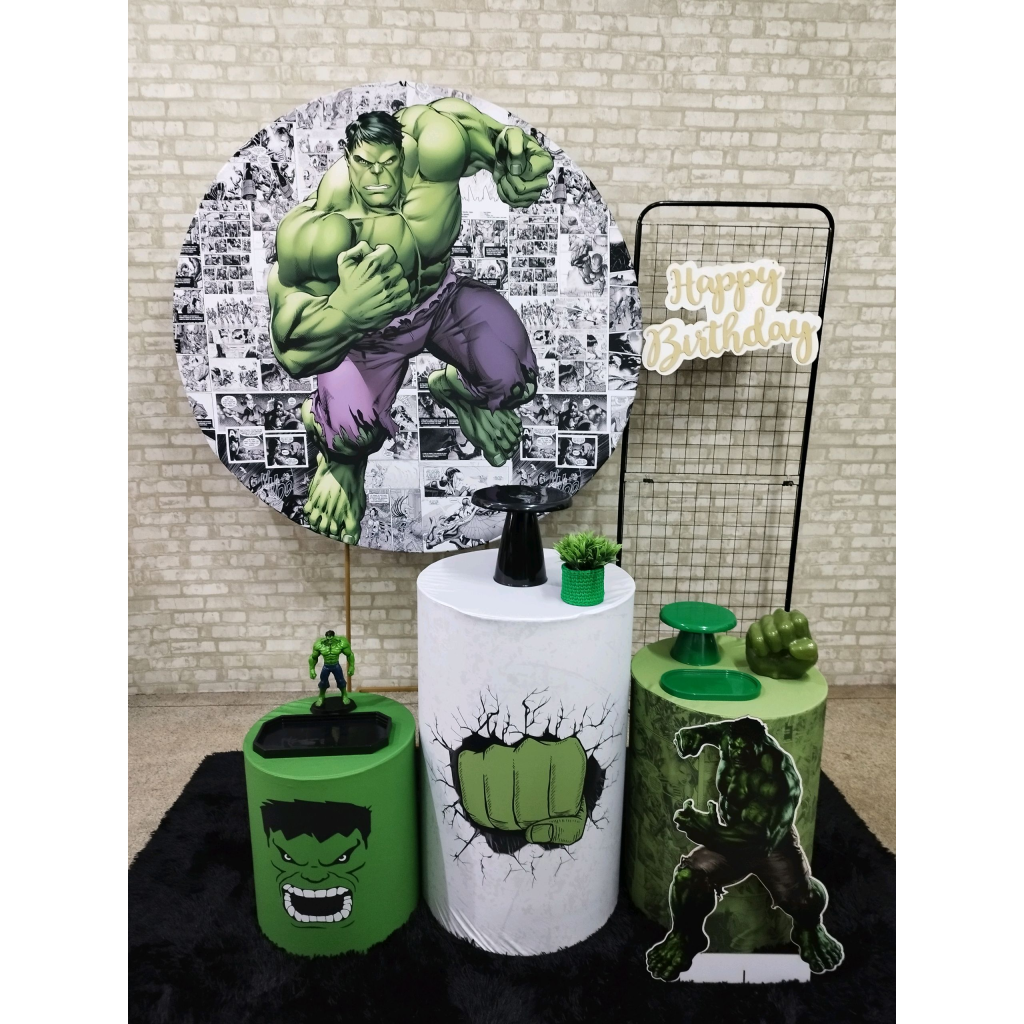 Kit Hulk - Pegue e Monte Tesouro Encantando