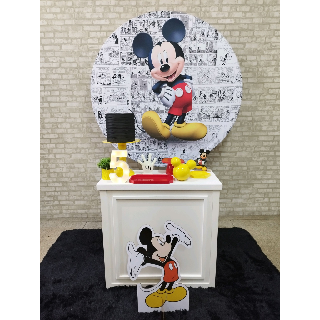 Kit Mickey - Pegue e Monte Tesouro Encantando