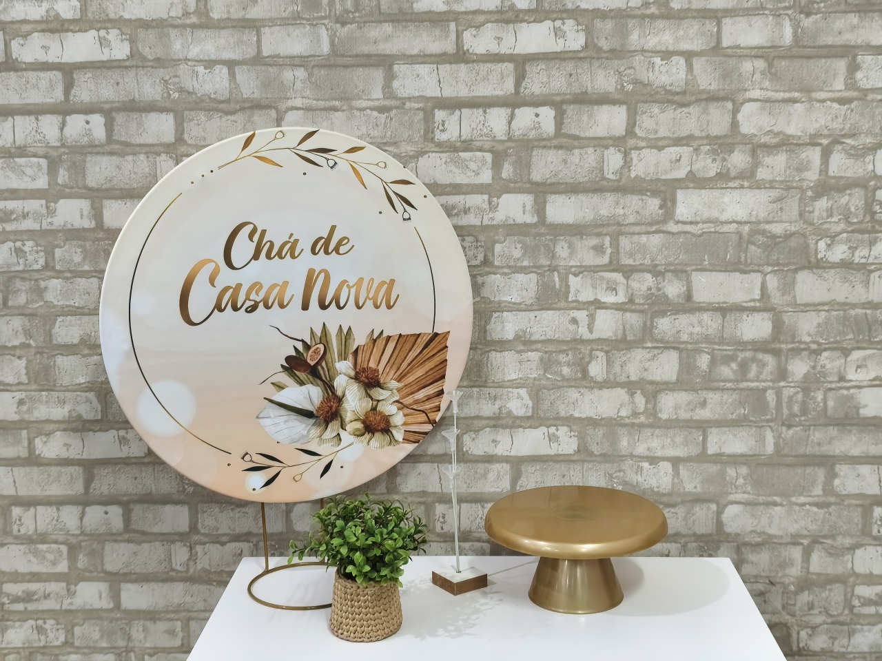 Mini Kit Chá de Casa Nova - Pegue e Monte Tesouro Encantado
