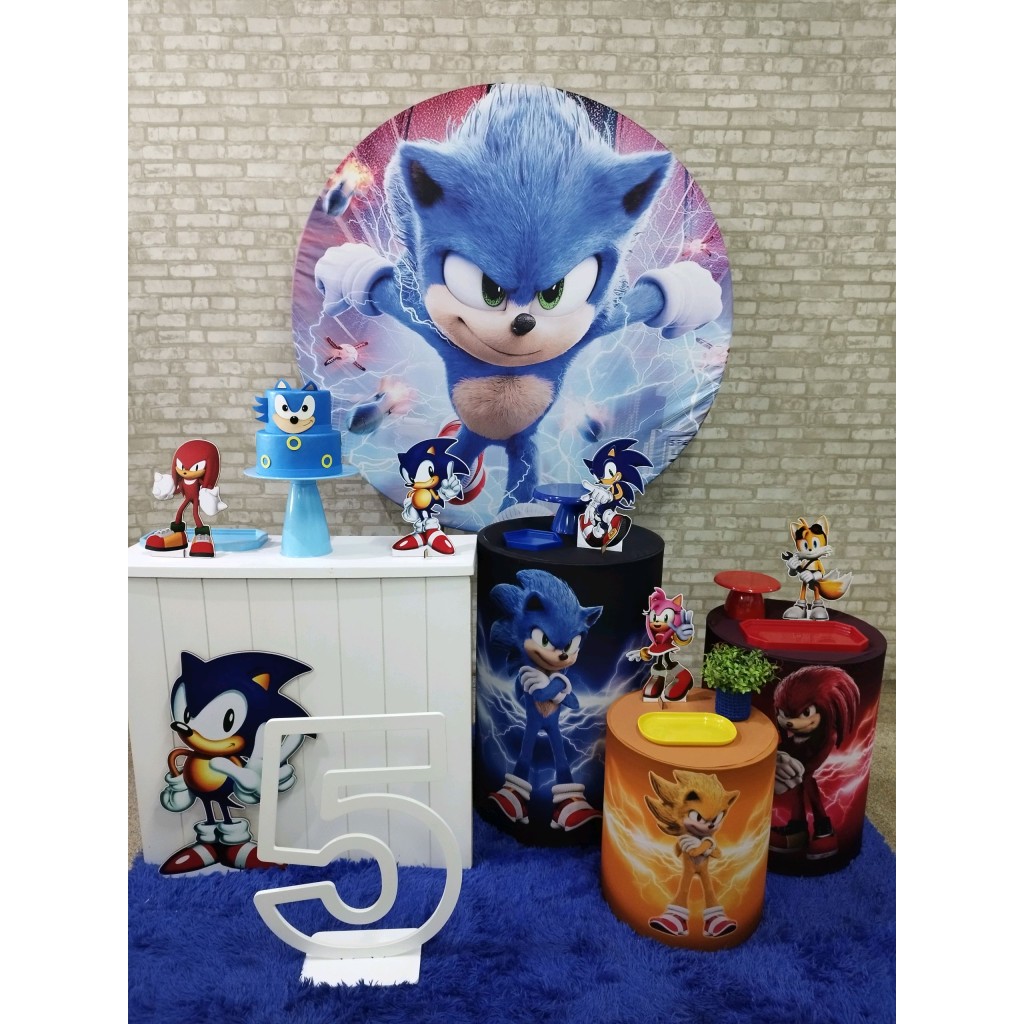 Kit Sonic - Pegue e Monte Tesouro Encantando