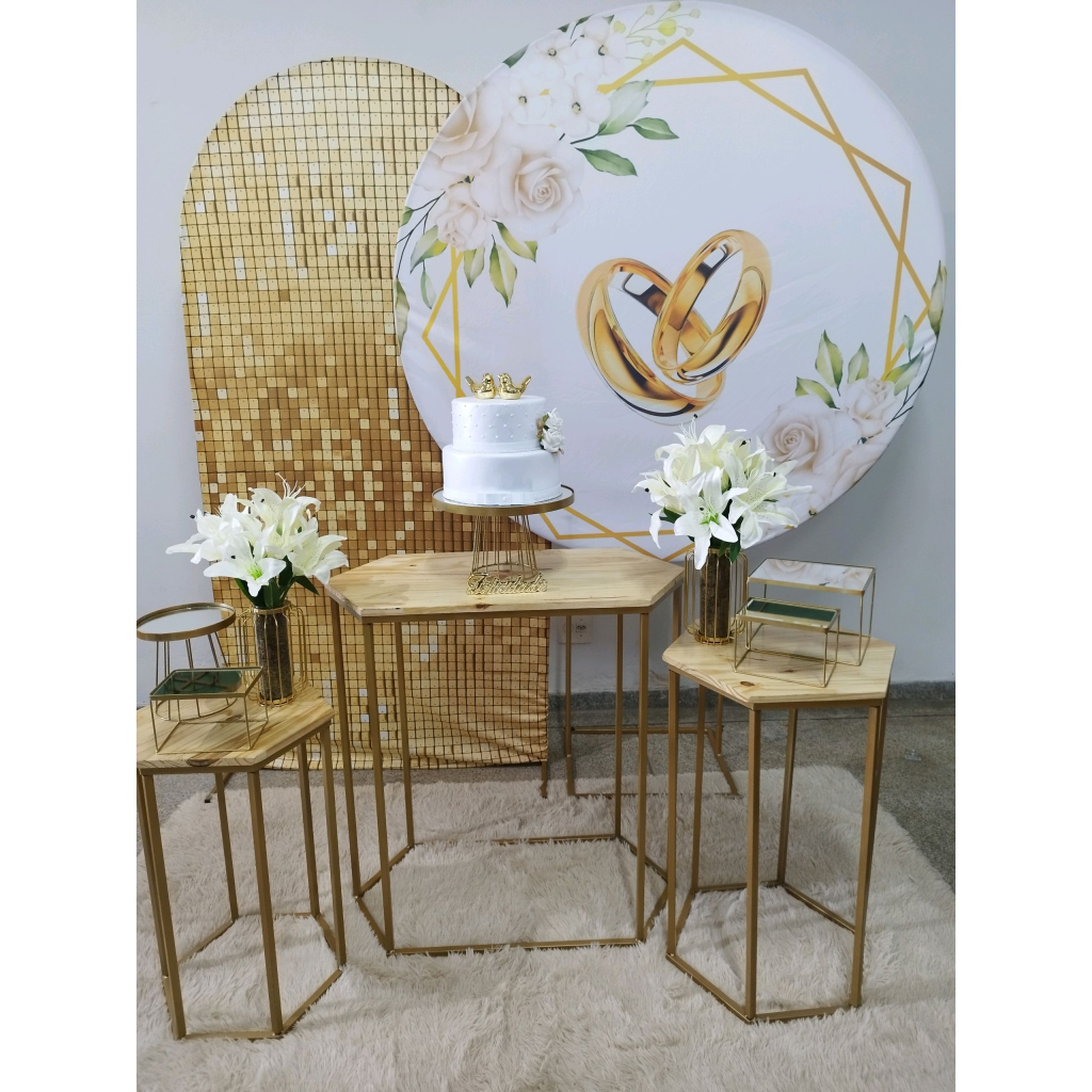 Kit Casamento/Noivado/Bodas - Pegue e Monte Tesouro Encantando