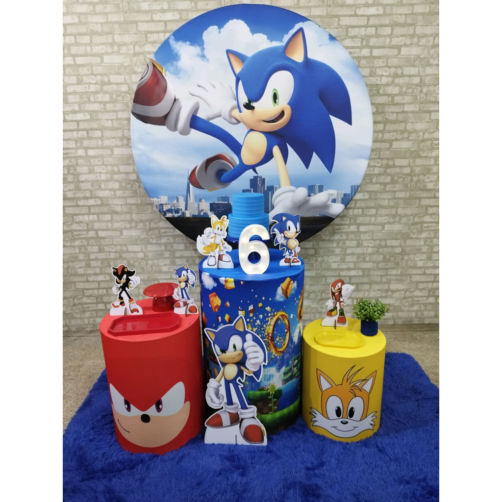 Kit Sonic - Pegue e Monte Tesouro Encantando