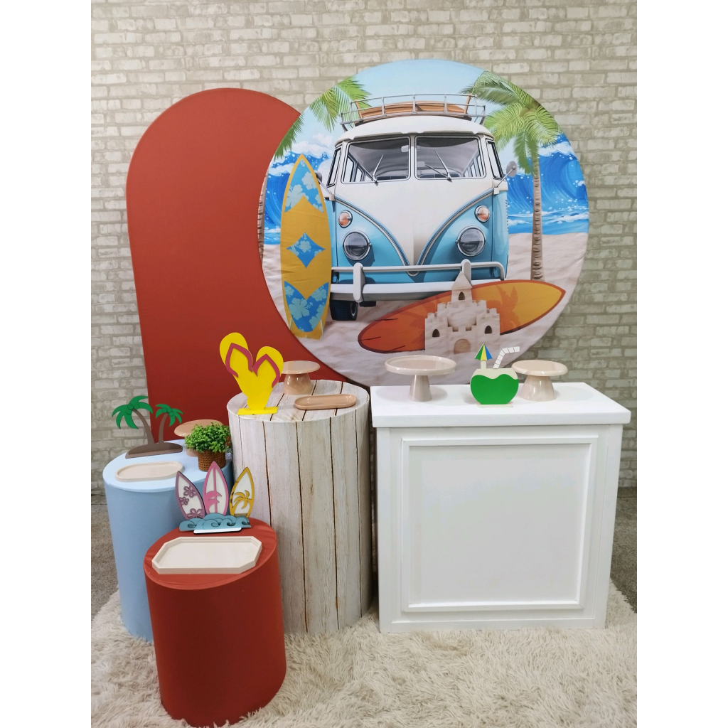 Kit Kombi Praia - Pegue e Monte Tesouro Encantando