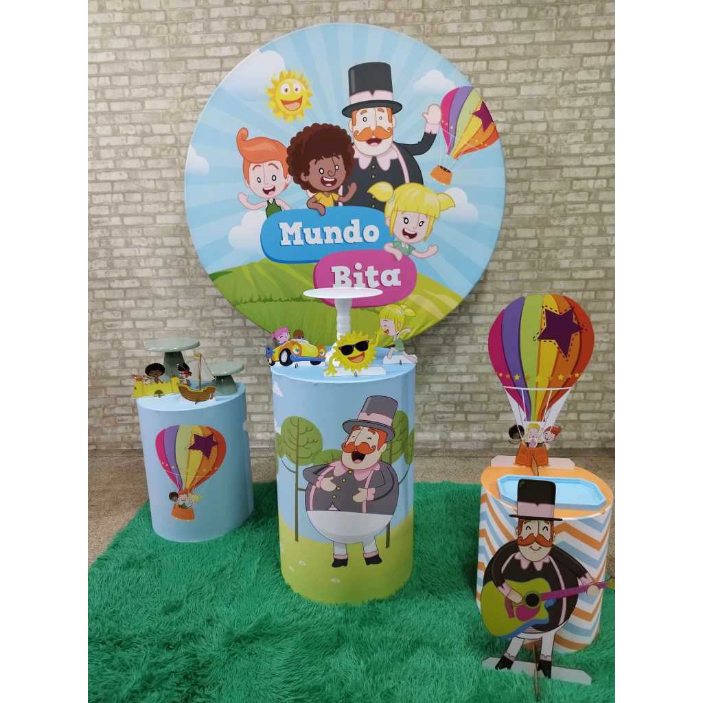 Kit Mundo Bita - Pegue e Monte Tesouro Encantando