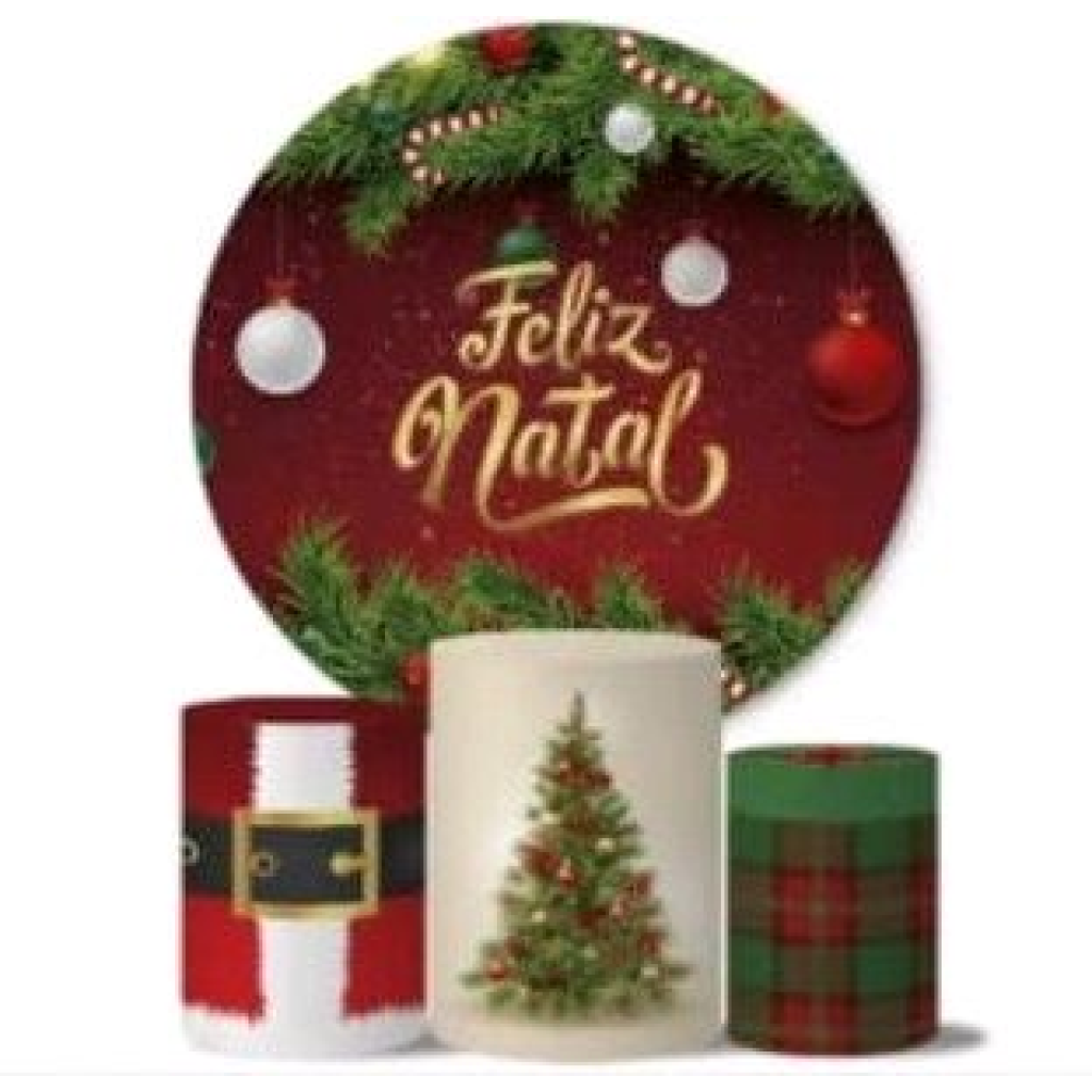 Kit Natal Bege 2 - Pegue e Monte Tesouro Encantando