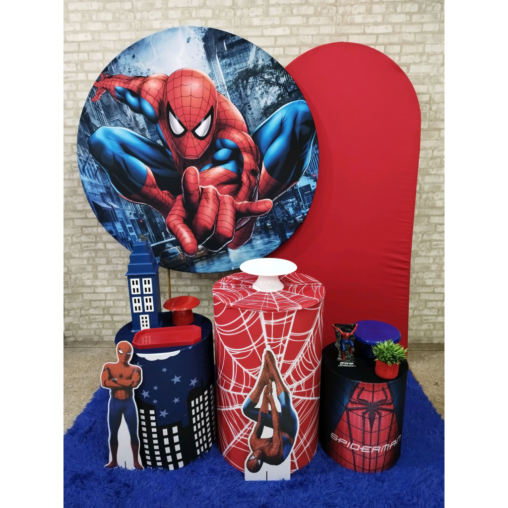 Kit Homem Aranha - Pegue e Monte Tesouro Encantando
