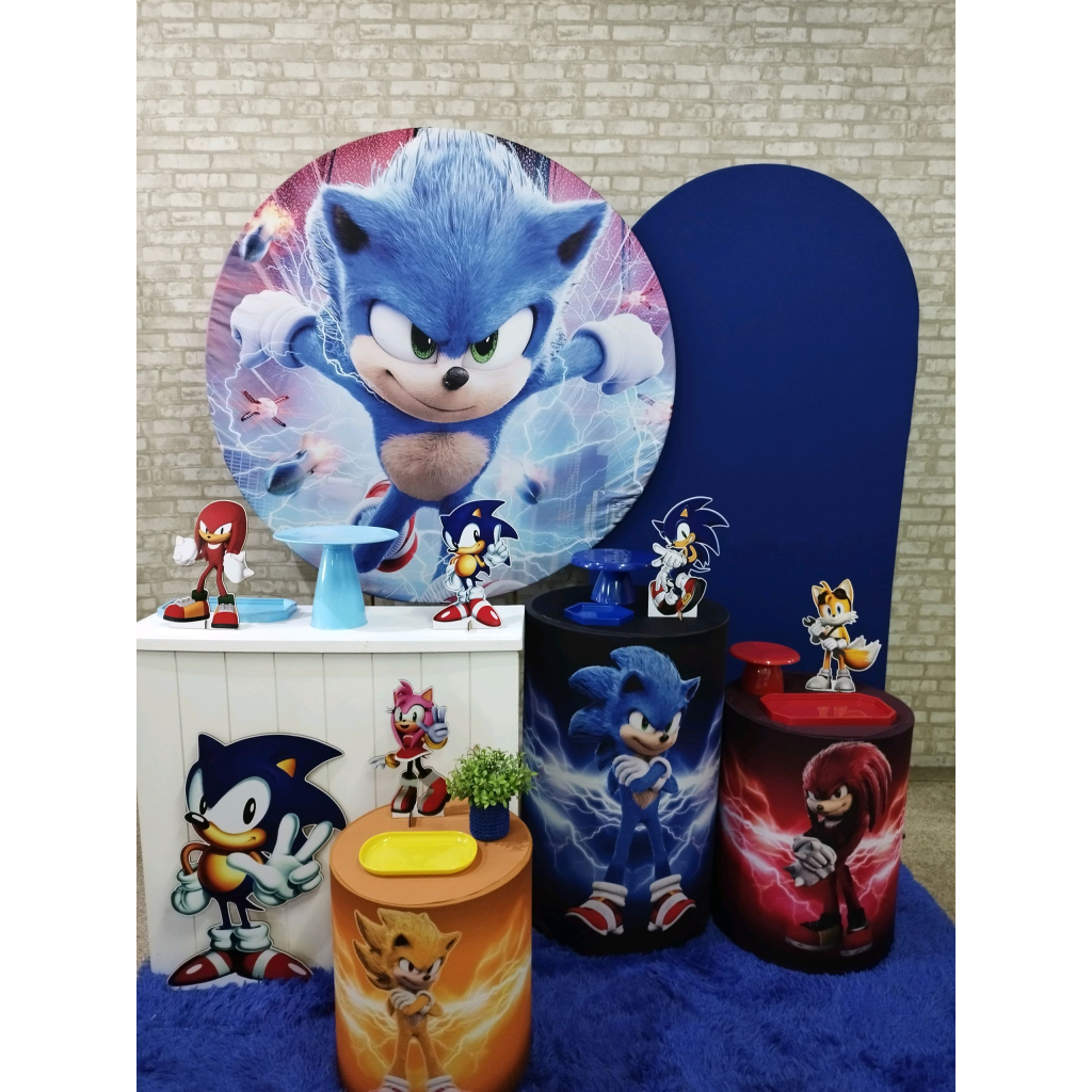 Kit Sonic - Pegue e Monte Tesouro Encantando