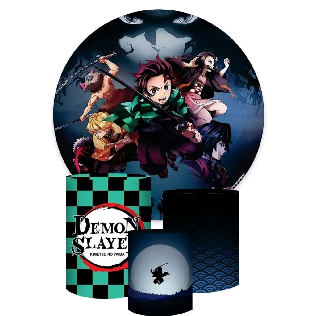 Kit Demon Slayer - Pegue e Monte Tesouro Encantando