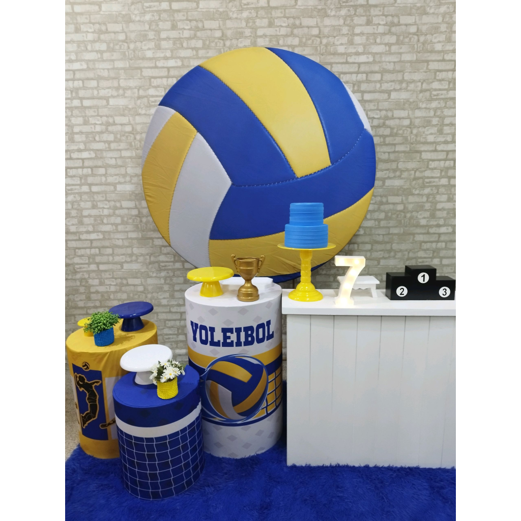 Kit Voleibol - Pegue e Monte Tesouro Encantando