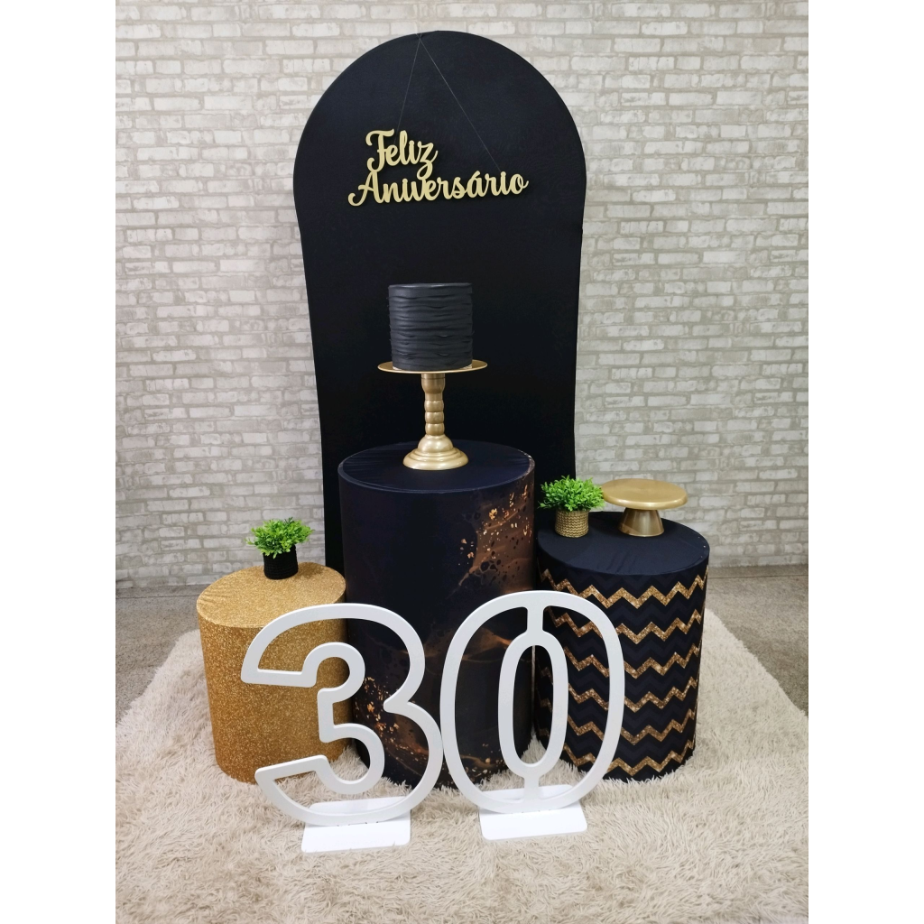 Kit Preto E Dourado - Pegue e Monte Tesouro Encantando