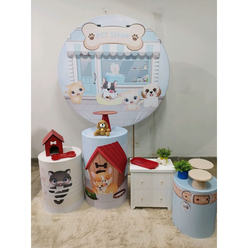 Kit Pets - Pegue e Monte Tesouro Encantando